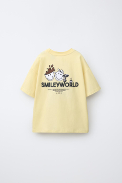 ZARA ФУТБОЛКА SMILEYWORLD®, ЖЕЛТЫЙ
