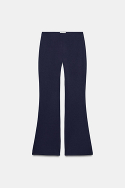 ZARA БРЮКИ FLARE, МОРСКОЙ СИНИЙ