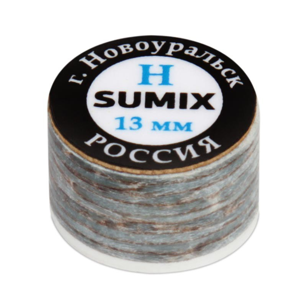 Наклейка для кия "Sumix" ø13мм Hard с фиброй 1шт