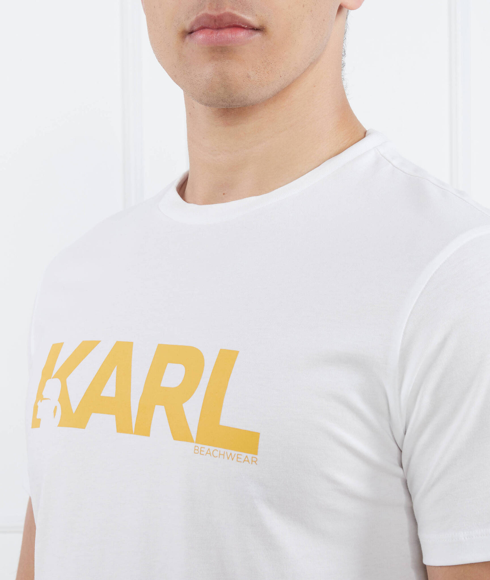 Футболка karl logo Karl Lagerfeld - белый(230M2211)