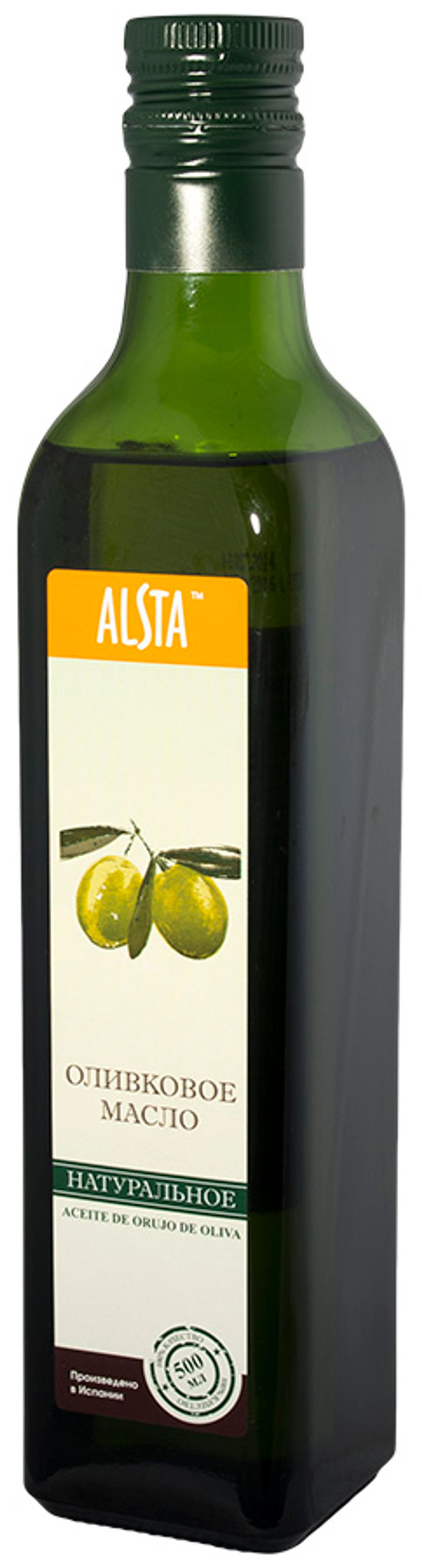 ALSTA Масло оливковое Extra Virgen 500*12 ст.б