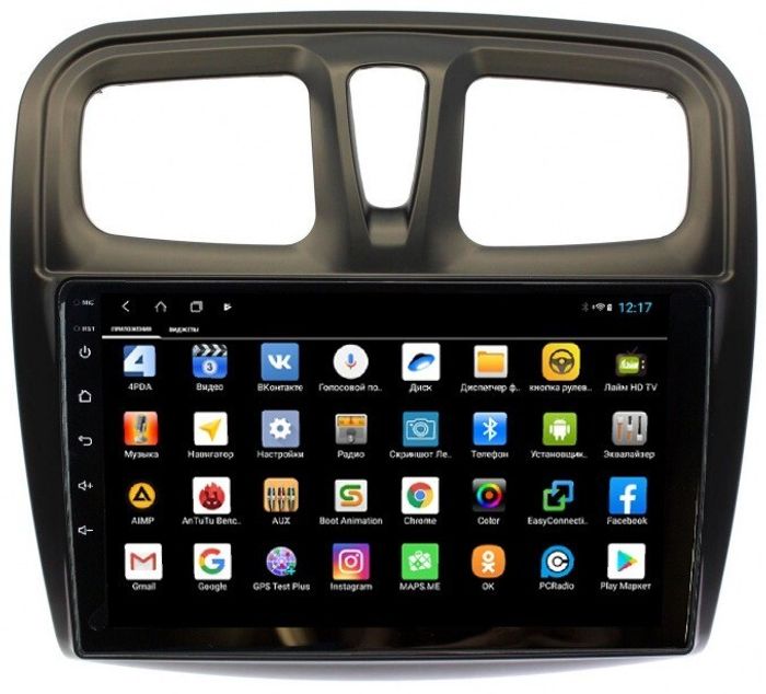 Магнитола для Renault Logan/Sandero 2014+ - Parafar PF174XHD на Android 13, CarPlay, 4G SIM-слот