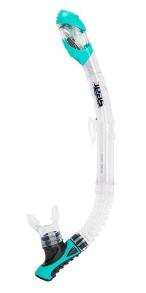Трубка Seac Sub Reverse Dry прозрачный/голубой
