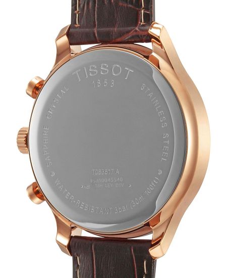 Мужские часы Tissot T063.617.36.037.00 сзади