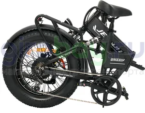 Электровелосипед Jetson GRIZZLY 1200w (48v15ah) - Чёрный фото №9