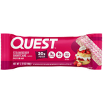 Quest Nutrition, протеиновый батончик, клубничное песочное печенье, 12 батончиков по 60 г (2,12 унции)