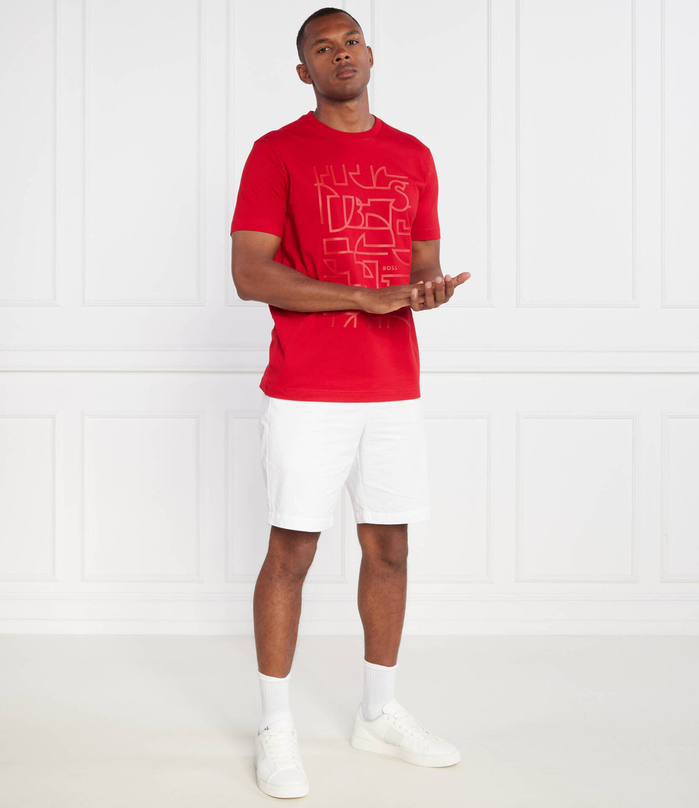 Футболка Tee 2 BOSS GREEN - красный(50494783)