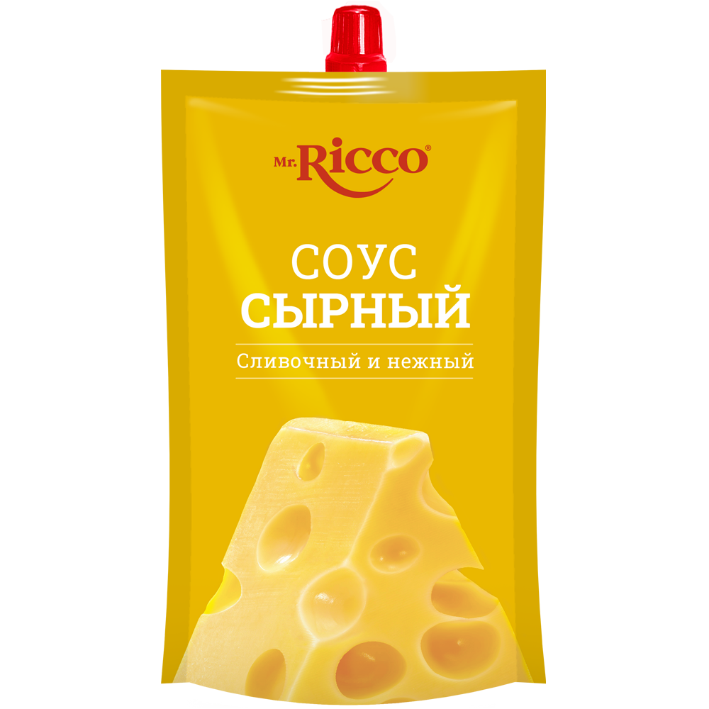 Соус Мистер Рикко Сырный д/пак 210г