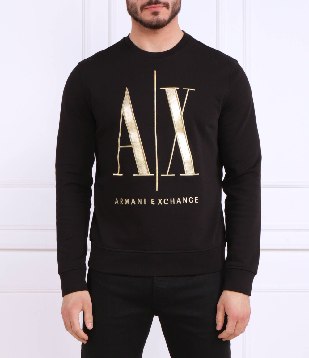 Худи Armani Exchange - черный(8NZMPQ ZJ1ZZ)