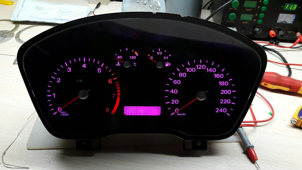 Пересвет ПП Ford Focus 2 Дорестайл 2007 г.