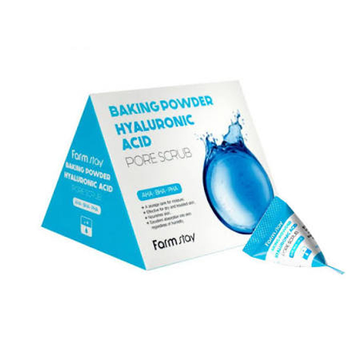 FarmStay Baking Powder Hyaluronic Acid Pore Scrub