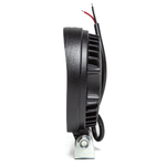 AE27R-9LED-42PC Фара светодиодная дополнительная, круглая 115х42х142, рассеянный свет, 9 диодов, крепление по центру, 27 Вт, 10-30 В