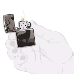 Зажигалка Zippo 49188 Classic, Black Ice