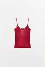 WOOL BLEND TANK TOP — ZARA