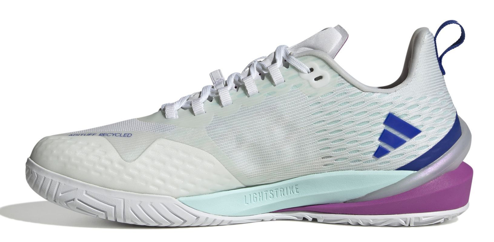 Мужские кроссовки теннисные Adidas Adizero Cybersonic M - белый