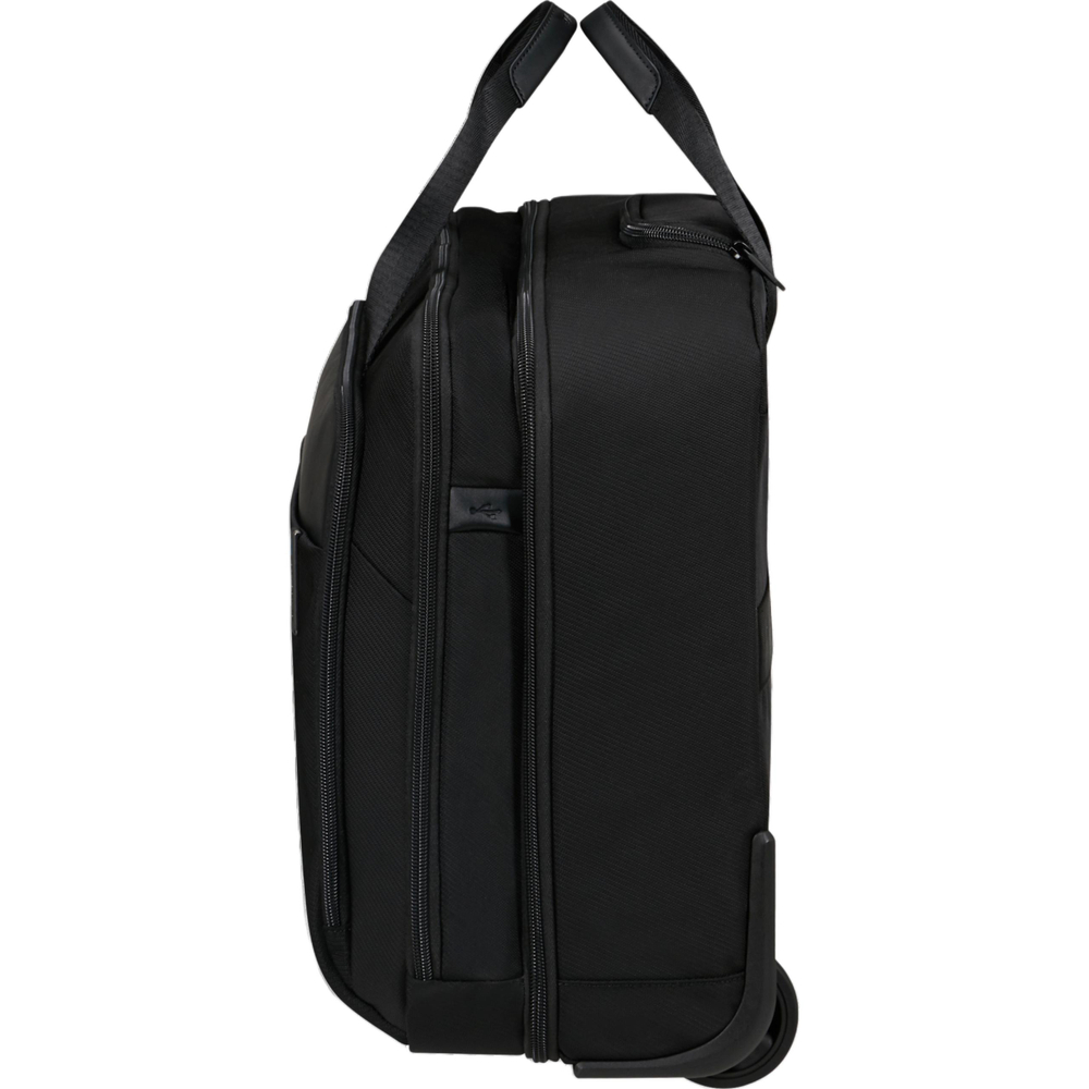 SAMSONITE Polyester Trolley Bag 17 Inch Unisex Black