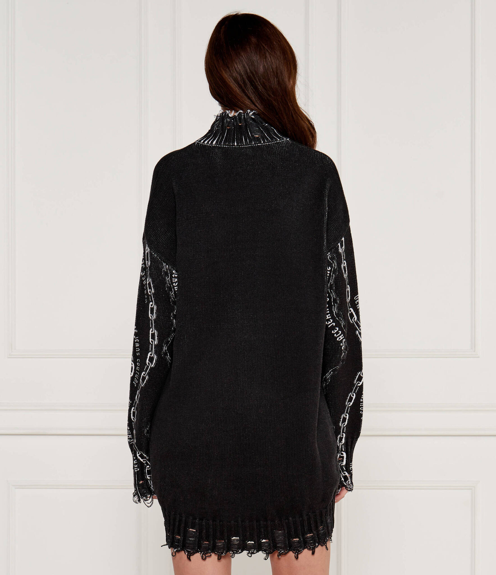 Платье Versace Jeans Couture - черный(77HAOM26CMF16)