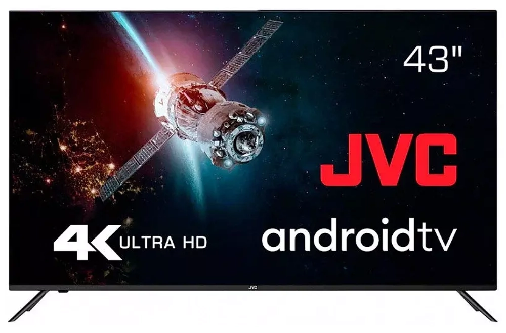 Телевизор JVC LT-43M797 4K UltraHD, 3840x2160, Wi-Fi, 60 Гц, Android TV, HDMI х 4, USB х 3