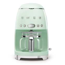 Кофеварка капельная Smeg Стиль 50-х годов пастельная зеленая