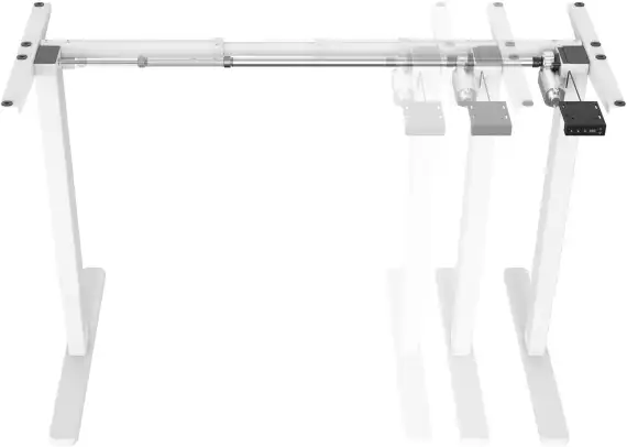 Подстолье Cactus CS-EDF электропривод каркас белый 140x72x60см (CS-EDF-WT)