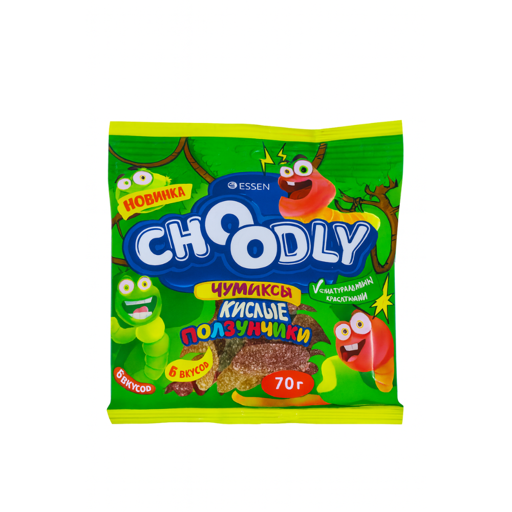 Мармелад Choodly Кислые Чумиксы 70 гр