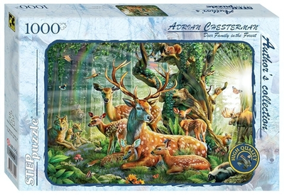 Пазл 1000эл. "Мир лесных животных" (Авторская коллекция) (Степ пазл)