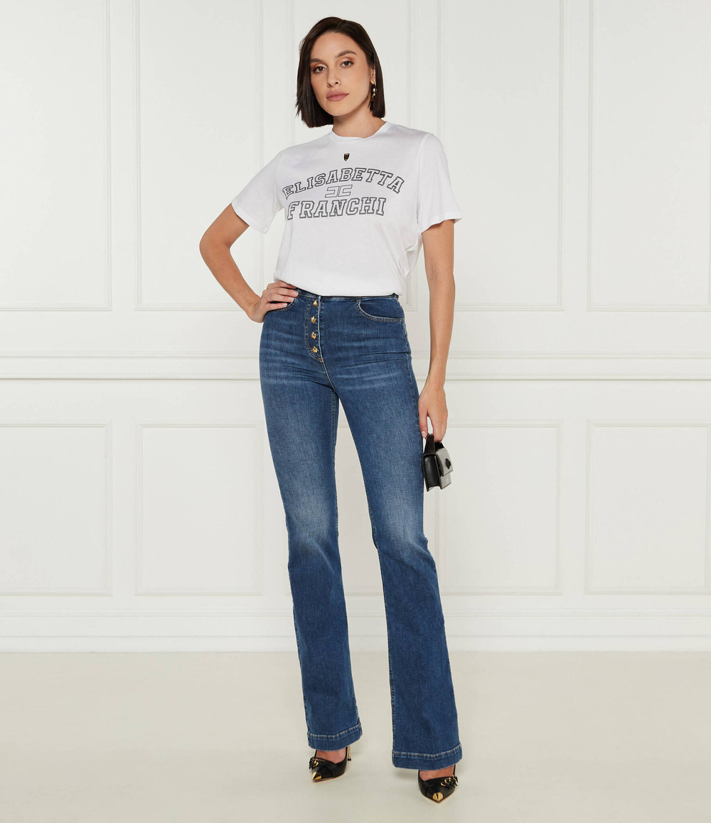 Футболка Elisabetta Franchi - белый(MA01546E2)