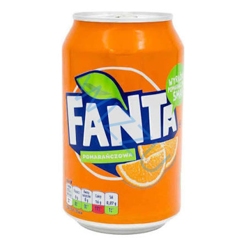Напиток Fanta апельсиновый 330мл