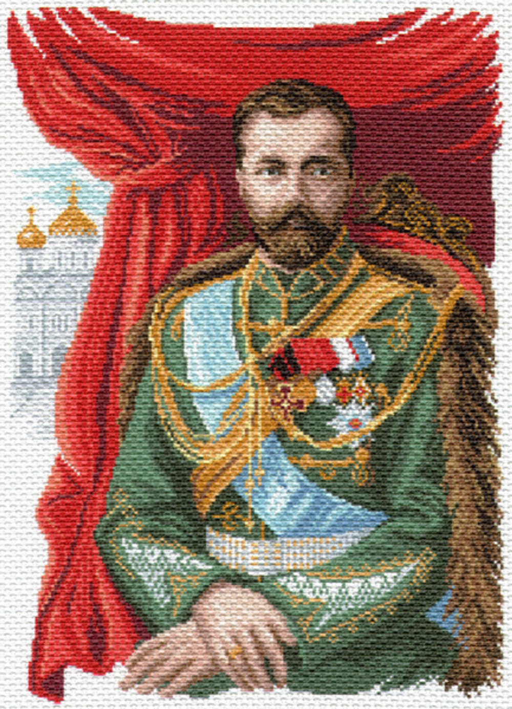 "Император Николай || "-1681 канва с рисунком