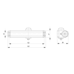 Доводчик дверной DCTR15-60 (TDR-60) 15-60кг WH белый