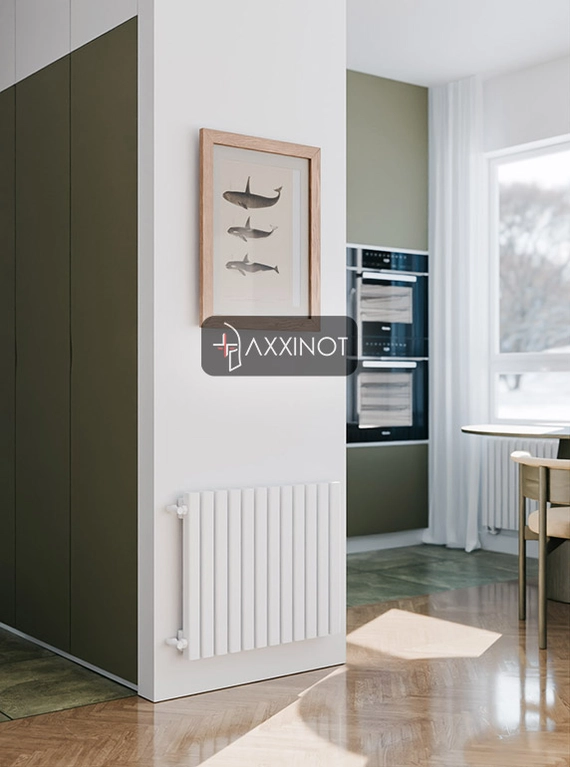 Axxinot Fortalla V 600 - вертикальный трубчатый радиатор высотой 600 мм, белый