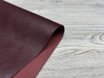 Фактура кожи овчины Poncho Lux Bordo