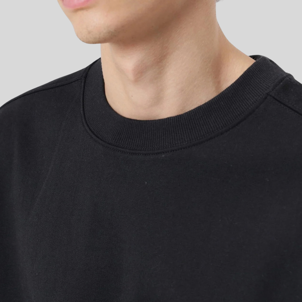 Свитшот Alpha Industries Utility Pocket Crewneck Relaxed Fit Black (Черный)