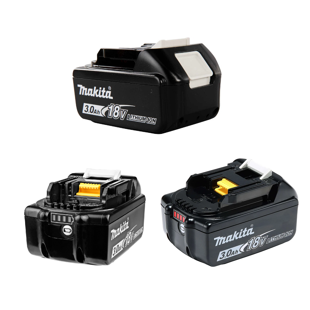 ХИТ! Набор питания Makita RF LXT: Аккумулятор BL1830B Li-Ion, 18 В, 3 Ач, Зарядное устройство для зарядки NiMh, Ni-Cd и Li-ion аккумуляторов 7,2 В - 18 В DC18RC 191A25-2