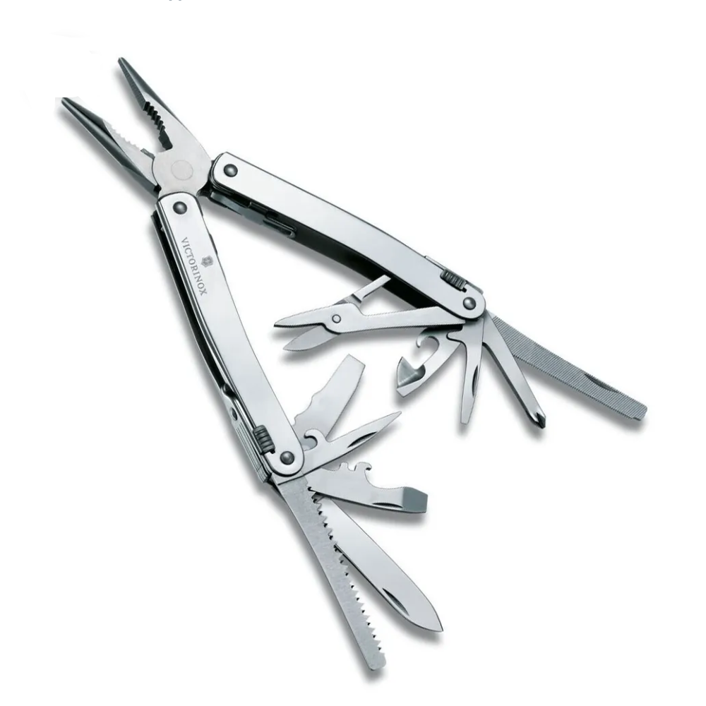 Мультитул Victorinox SwissTool Spirit X Plus Ratchet, 105 мм, 36 функций, нейлоновый чехол