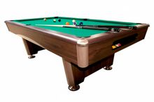 Бильярдный стол для пула Dynamic Billard "Triumph" 8 футов (коричневый) в комплекте, аксессуары и сукно