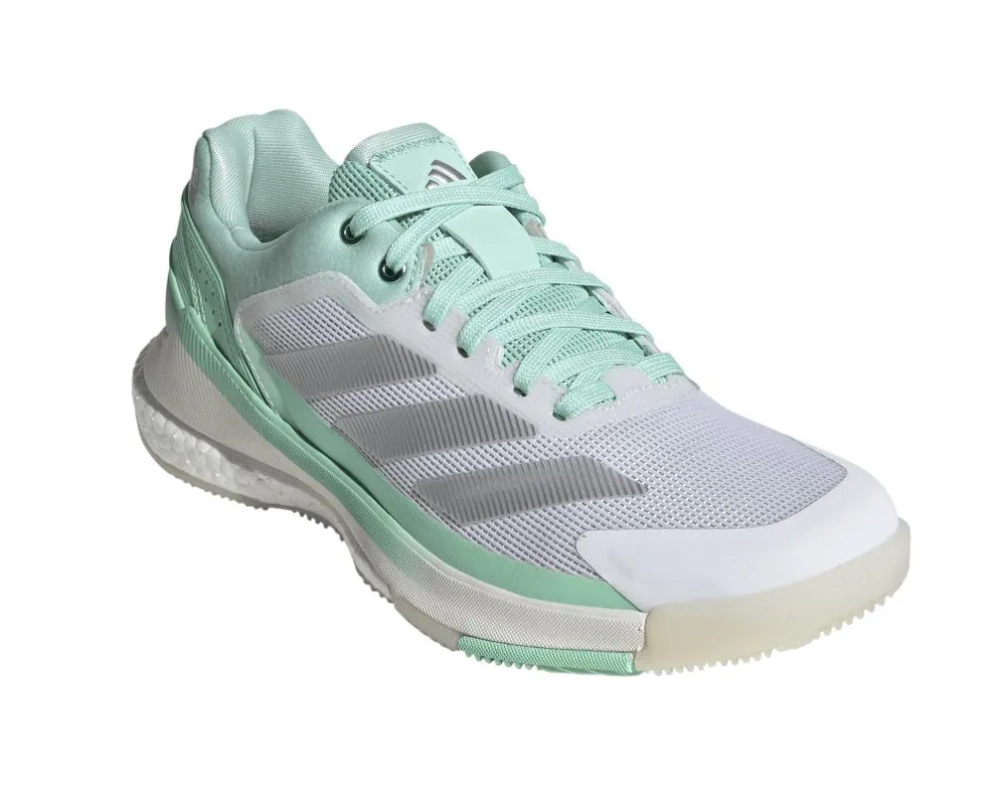 Женские кроссовки для padel Adidas Crazyquick Boost Padel - clear mint/silver metallic/pulse mint