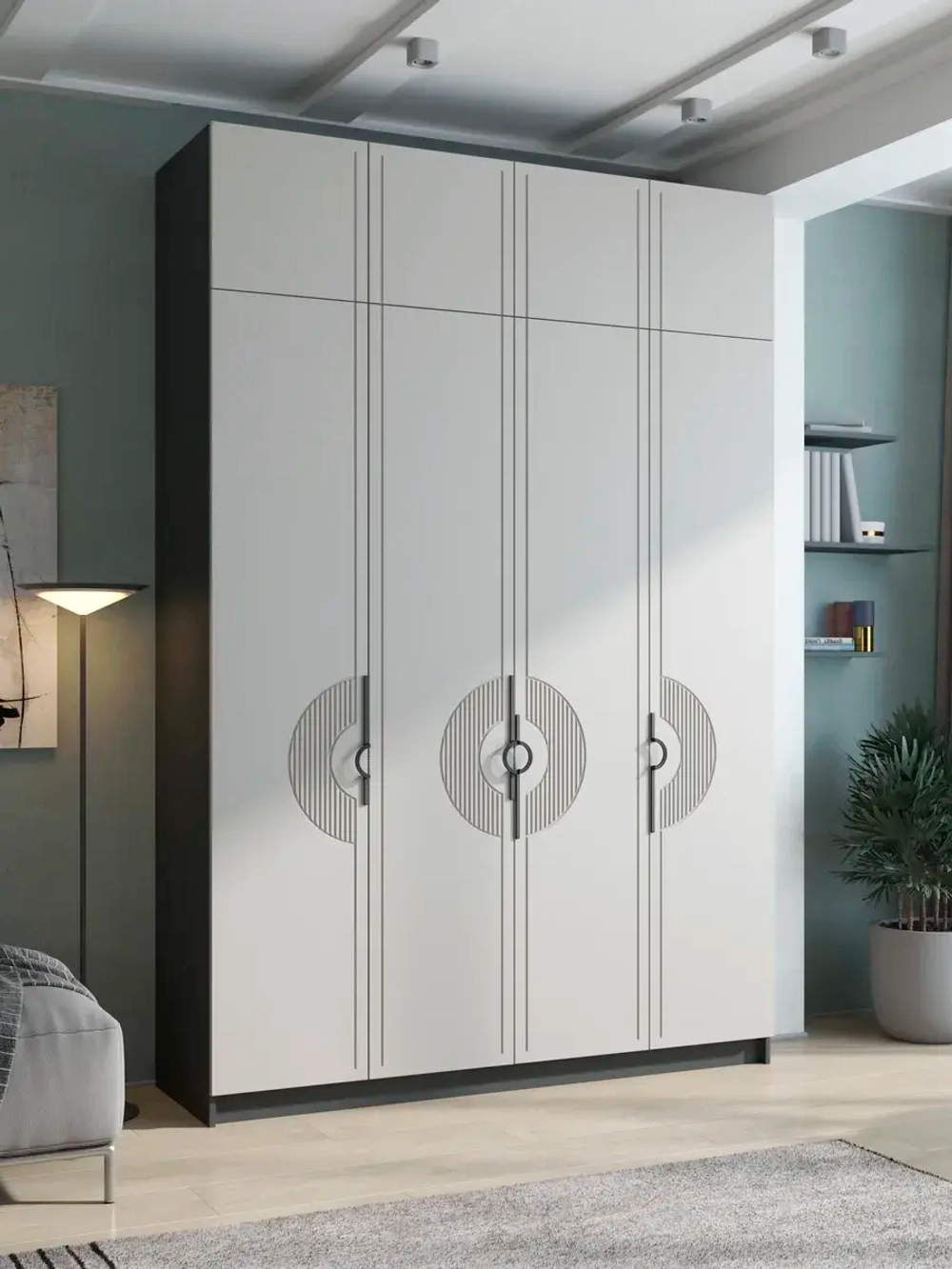 Шкаф распашной Olivia 6, 160 см