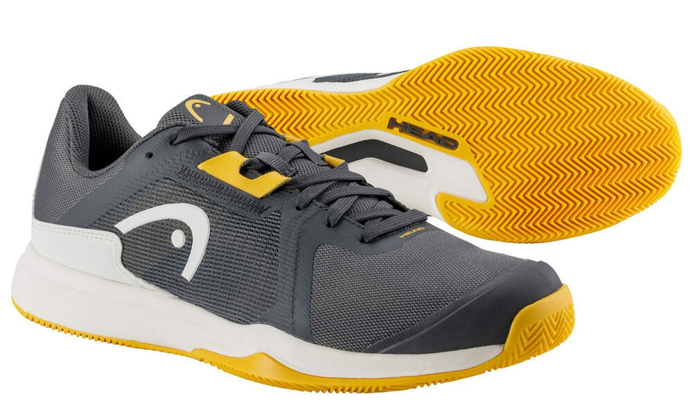 Мужские теннисные кроссовки Head Sprint Team 3.5 Clay - dark grey/banana