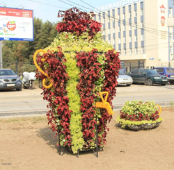 Топиарная фигура Самовар