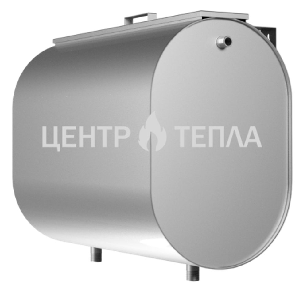 Бак горизонтальный 70 л. для теплообменника (AISI 304/1.0) Центр Тепла