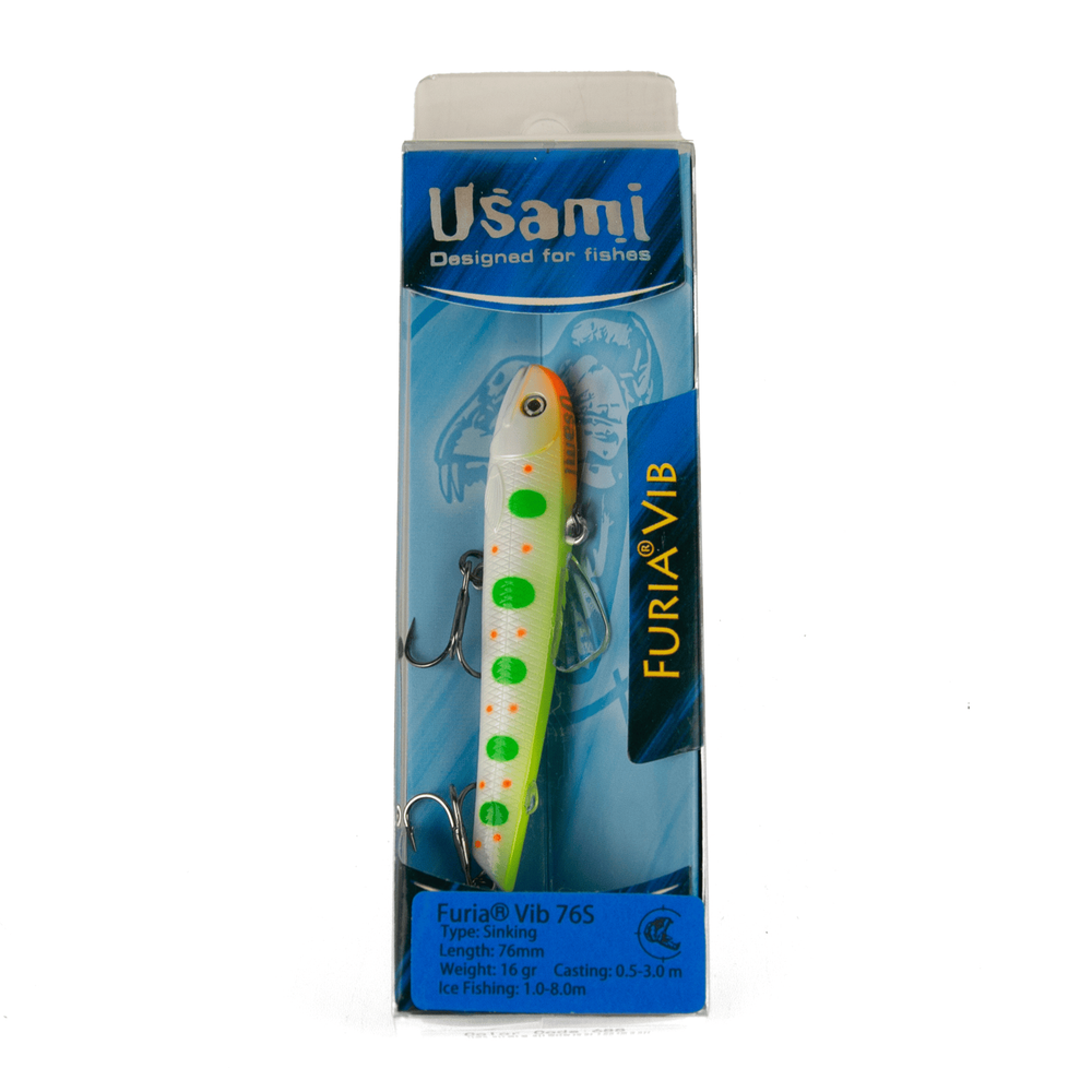 Раттлин Usami Furia Vib 76S (76мм, 16гр)