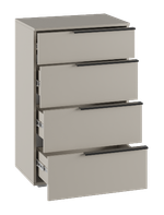 МС Заря Комод ЗК 600 ПВШ 600*916*403 (корпус лдсп кашемир, фасад лдсп кашемир)