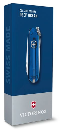 Нож-брелок Victorinox Classic SD Colors "Deep Ocean"