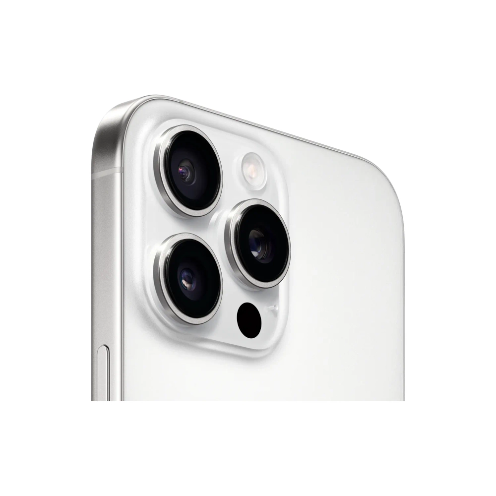 Смартфон Apple iPhone 16 Pro Max 512GB, Nano-SIM + eSIM, White Titanium (Титановый белый)