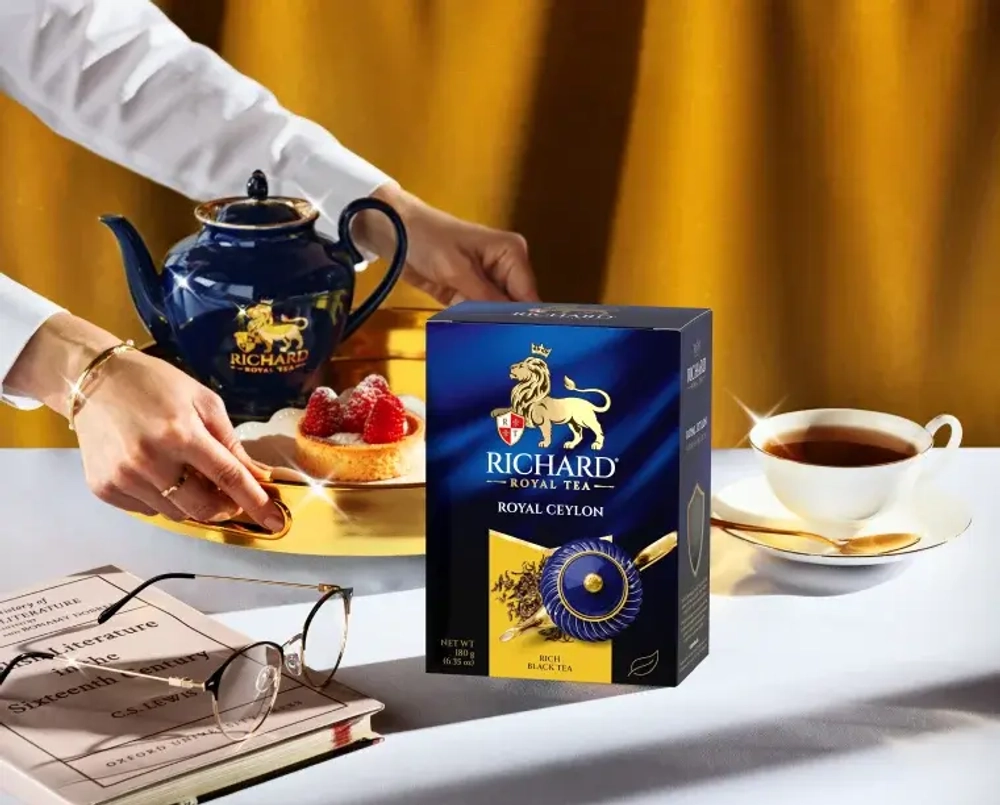 Richard Royal Ceylon Чёрный чай, 180г. Ричард