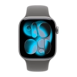 Умные часы Apple Watch Series 11 GPS, 42mm, Space Gray Aluminium Case with Stone Gray Sport Band, S/M