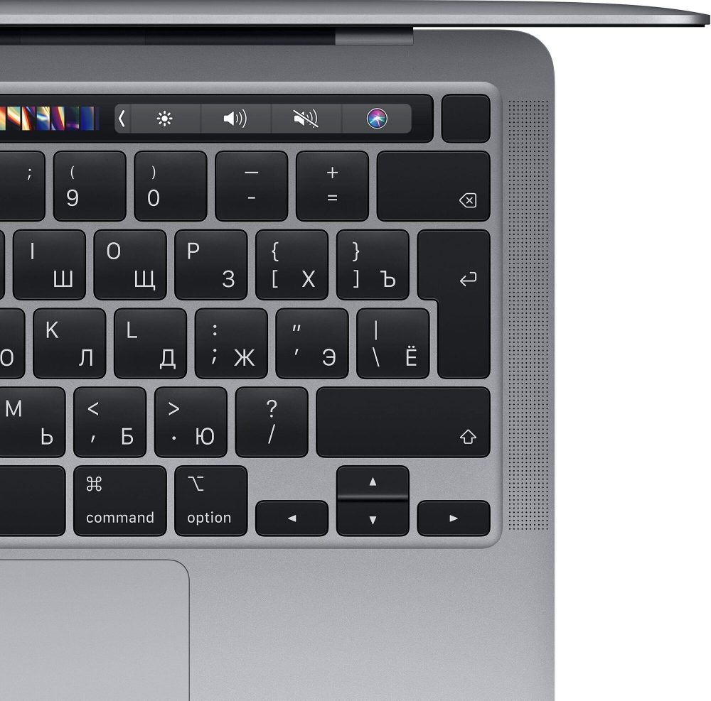 Ноутбук Apple MacBook Pro 13.3" A2251 (MWP42RU/A) /Intel Core i5 1038NG7 2.0ГГц/RAM 16GB/SSD 512GB/Intel Iris Plus graphics/2560*1600/Sonoma/Mac Os/Подсветка кл-ры: Да/серый. Состояние: C1