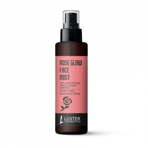 Увлажняющий мист-тонер для лица с экстрактом розы Ластер | Luster Rose Glow Face Mist Skin Toner 115ml