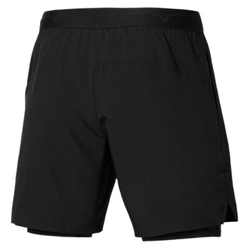 Мужские теннисные шорты Mizuno Core 7.5 in 2in1 - black